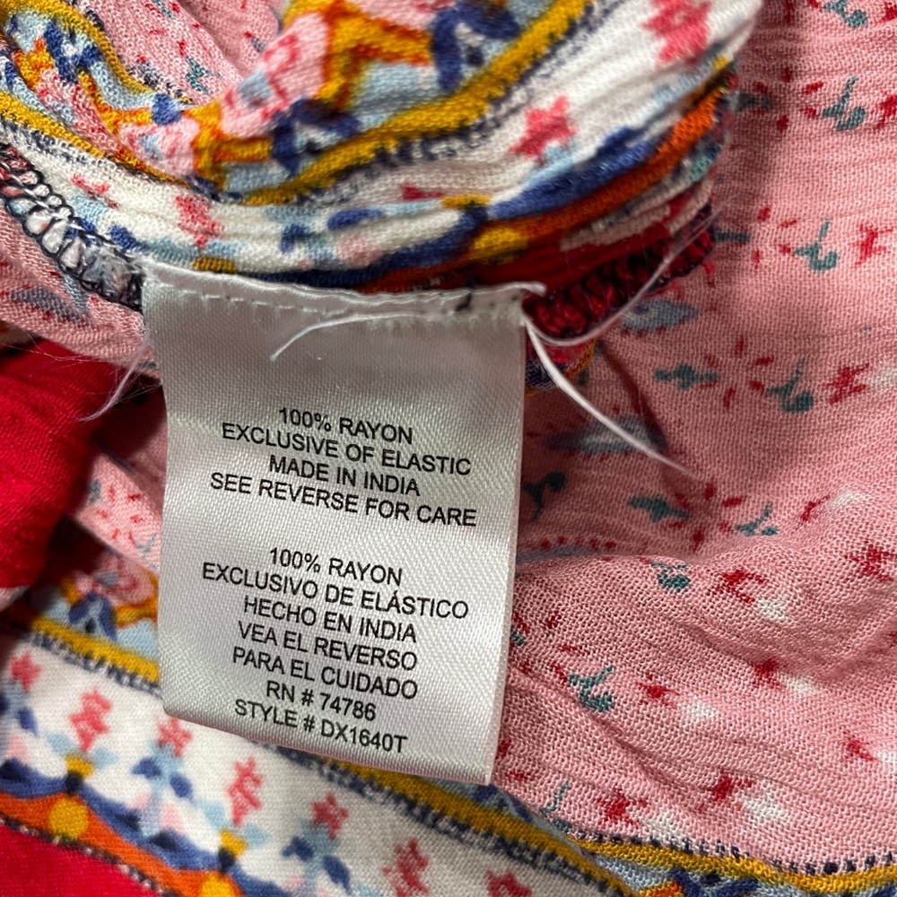 Patrons of Peace Vibrant Floral Dress size small - Picture 2 of 8